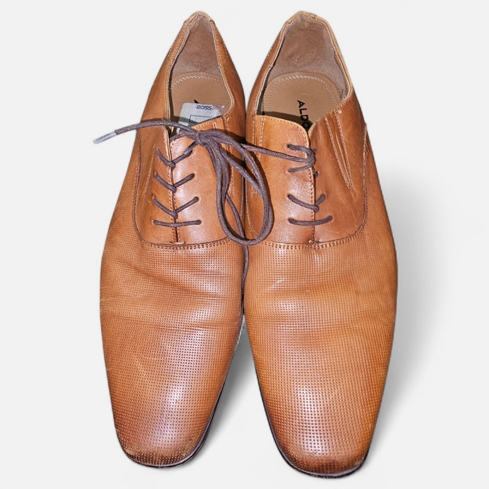 💖🔴Aldo Men's Brown Leather Oxfords